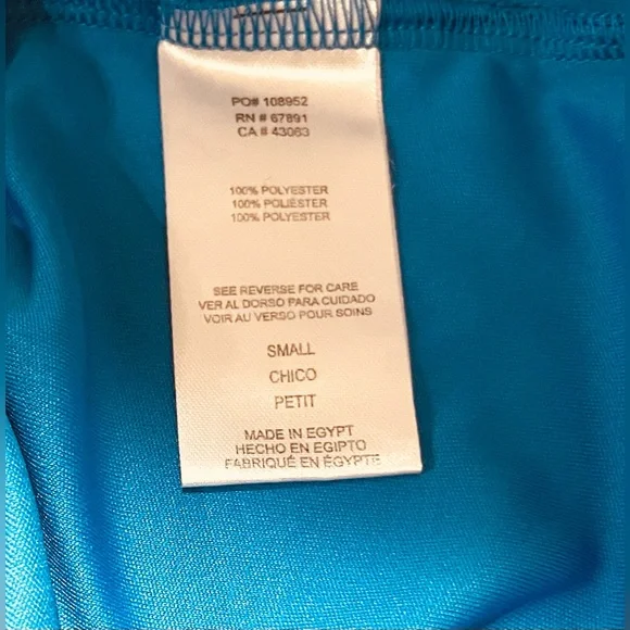 NFL New Era Team Apparel light Blue, yellow & white short sleeve t-shirt. SIZE S - Picture 7 of 10